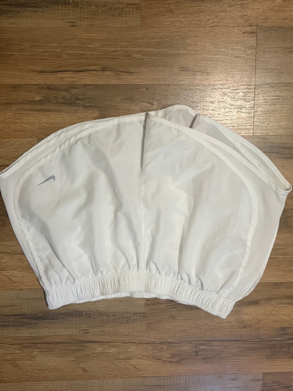 Nike White Running Shorts